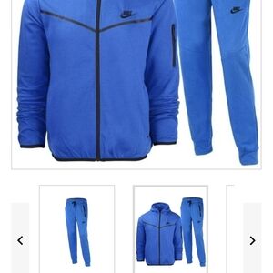 Mens 3XL NIKE Tech Blue Performance Suit